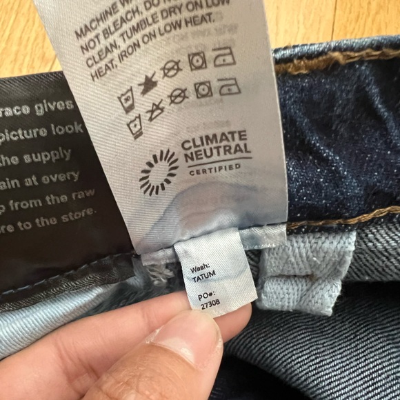 Reformation Miami Pleated Super High Waist Wide Leg Trouser Jeans Size 26 - Picture 10 of 11